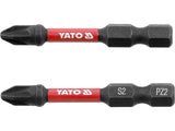 1/4 INCH 50 MM POZIDRIV IMPACT SCREWDRIVER BITS 2 PIECE SET