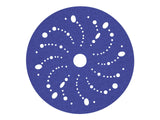 MK Ceramic Film Sanding Discs, 150 mm, Pack of 5, Hook & Loop, Laser-Cut Butterfly Holes