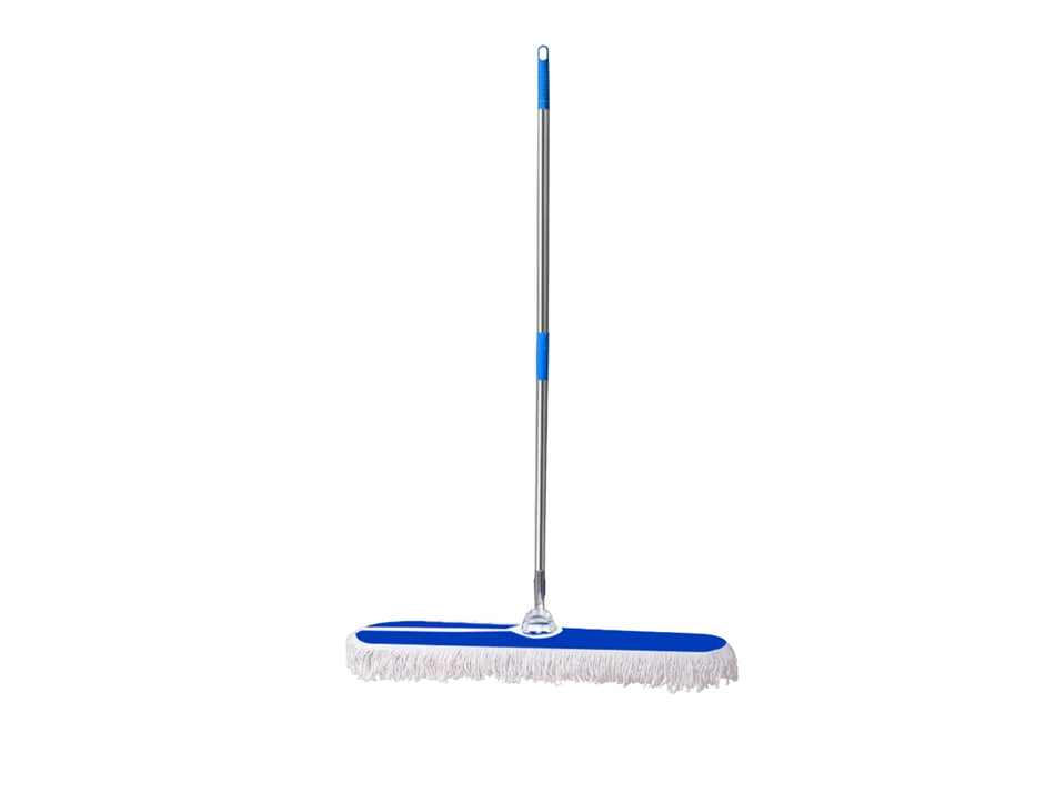 PERIPLUS Baumwoll-Staubmopp-Set mit 120 cm Stiel, 60/90 cm Kopf
