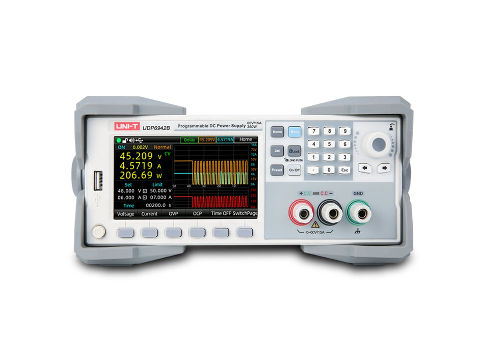UNI-T Programmable DC Power Supply, 150 V, 5 A, 200 W – UDP6933B
