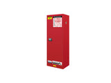FLAMMABLE LIQUID & CHEMICAL SAFETY STORAGE CABINET 22GAL/83L - YELLOW/RED/BLUE