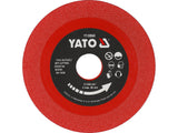 YATO Vacuum-Brazed Diamond Cutting and Grinding Disc for Glass & Tiles, 115/125 mm