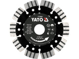 YATO Laser-Welded Diamond Cutting Blade for Reinforced Concrete, 125/230 mm