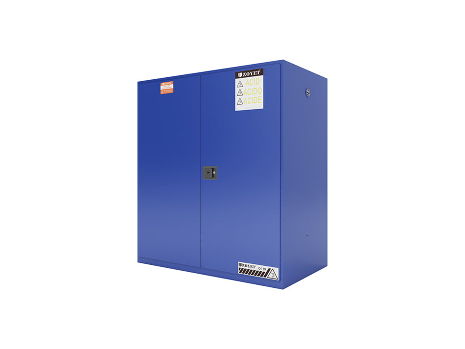 ZOYET gyúlékony folyadék- és vegyszertároló szekrény, 110 gal/410 l, OSHA/NFPA