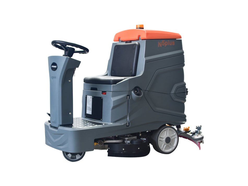 DOUBLE-BRUSH RIDE-ON FLOOR SCRUBBER N5PLUS