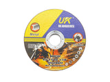 UK Cutting Disc for Stainless Steel & Steel, 115 × 22 mm, 1.0/1.6 mm