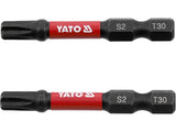 1/4 ZOLL 50 MM TORX-SCHLAGSCHRAUBERBITS 2-TEILIGES SET