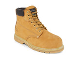 Portwest Sicherheits-Knöchelstiefel SB HRO, Vollnarbenleder, Stahlkappe & Goodyear rahmengenähte öl- & 300°C hitzebeständige Laufsohle – FW17
