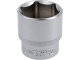 STECKSCHLÜSSEL 8MM-32MM 1/2" 6KANT CV REGULÄR