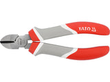 YATO Side Cutting Pliers, 160/180 mm, CrV Steel, PP Handles