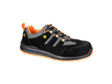 Portwest Sicherheitstrainer S1 Verbundkappe Rindsleder Velours ESD SR FO – FE07