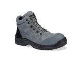 Portwest Sicherheitsstiefelette S1PL SR FO, Textil & Wildleder, Verbundkappe & Zwischensohle, Zehenschutz – FC20