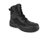 Portwest Berufsstiefel O7S aus Leder mit textiler Zwischensohle, Scuff Cap und HRO SR FO rutschfester Laufsohle – FC26