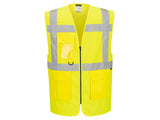 Portwest Essential Hi-Vis Executive Vest with Clear ID Pocket – ES476