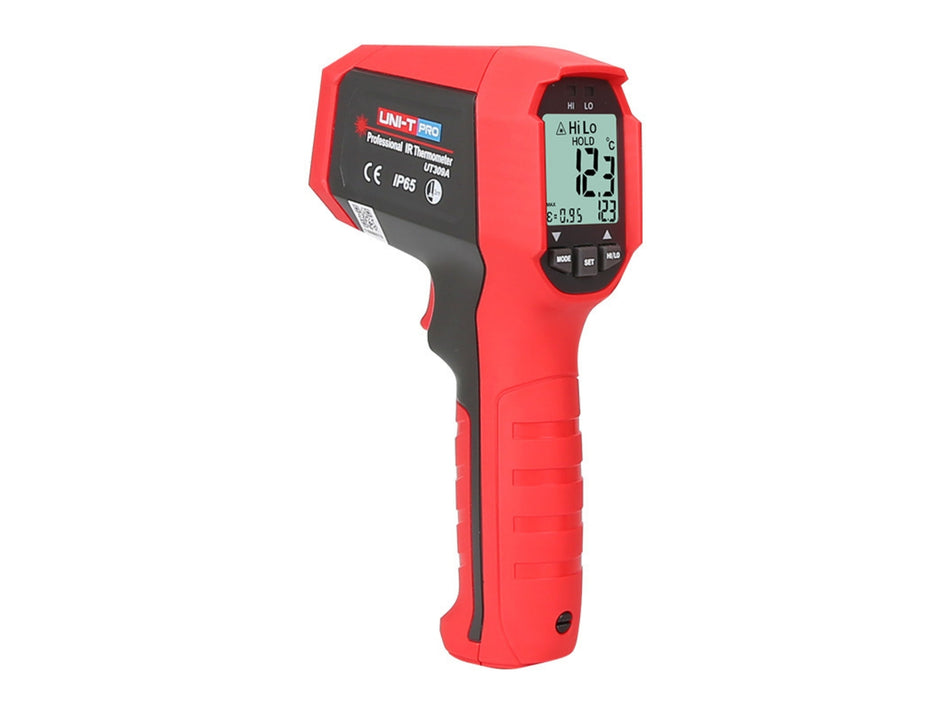 UNI-T Infrared Thermometer, -35-450 °C, 10:1, IP65 – UT309A