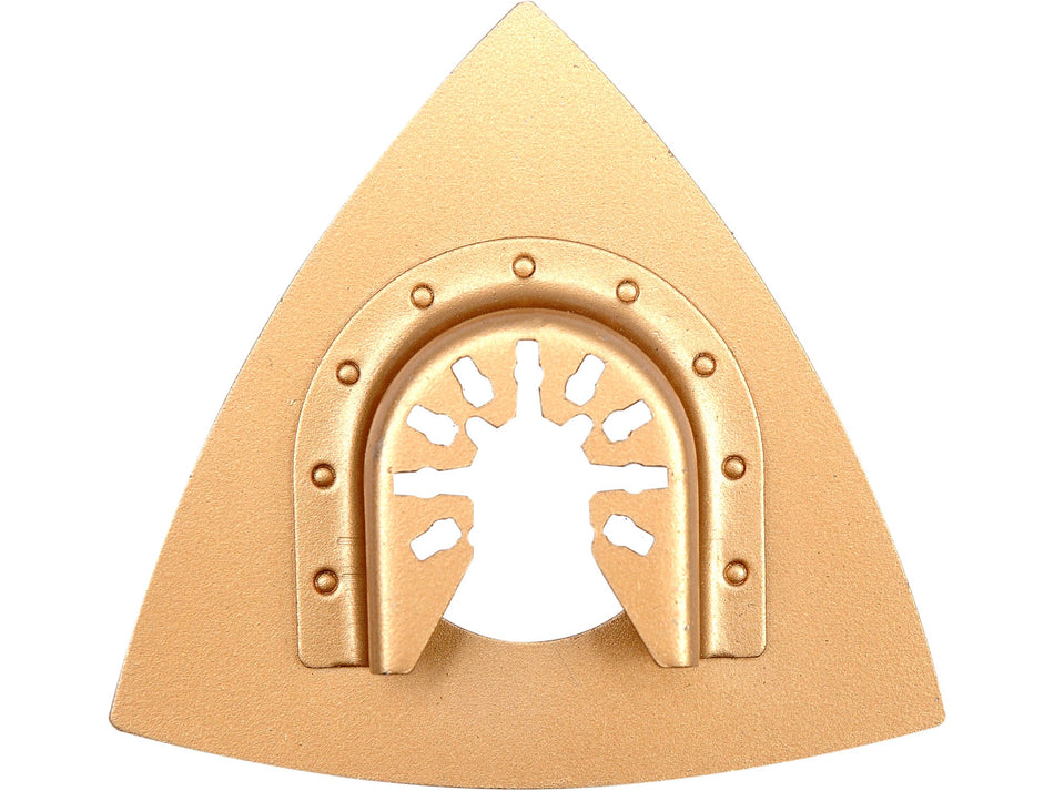 YATO Oszillations-Multitool Dreiecks-Hartmetall-Raspel, 80 mm, zum Entfernen von Kleber & Mörtel – YT-34687