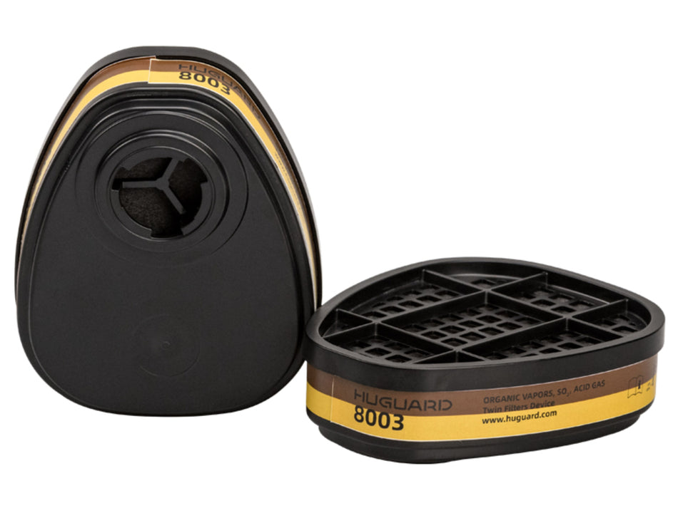 ORGANIC VAPOR AND ACID GAS FILTER A1E1 8003