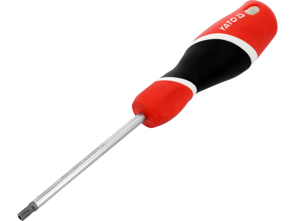 YATO Torx Security Screwdriver, S2 Steel, Hardened Sandblasted Tip, T7 - T40