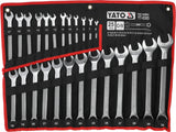 YATO COMBINATION SPANNER SET (METRIC) – AS-DRIVE, DIN 3113, CrV STEEL