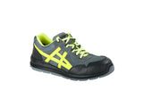 Portwest Safety Trainer Leather & Textile Upper S1 FO SR Dual Density PU Outsole – FT50