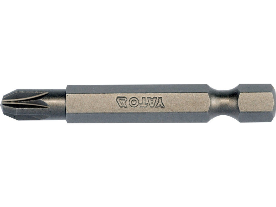 10-PIECE 1/4 INCH POZIDRIV PZ3 SCREWDRIVER BIT SET 50MM