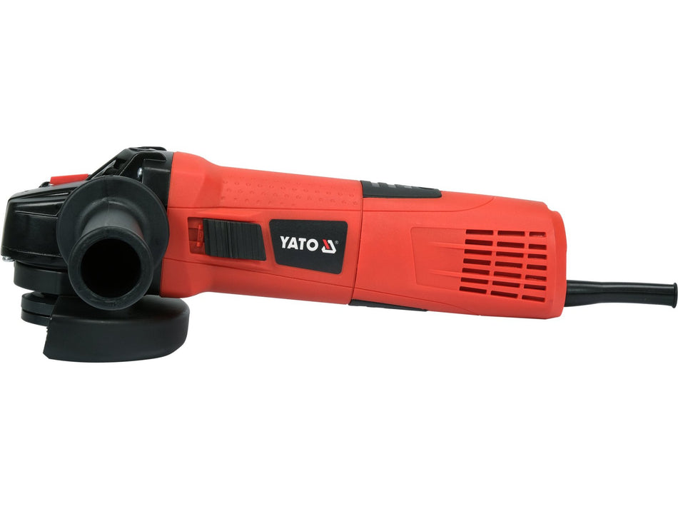 YATO sarokcsiszoló, 125 mm, 1700 W, 10 000 ford./perc, acélhoz, kőporcelánhoz és betonhoz – YT-821023
