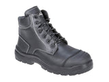 Portwest Sicherheitsstiefel Mid-Cut Leder S3 HRO FO SC HI CI LG SR mit TPU-Abriebkappe – FD10