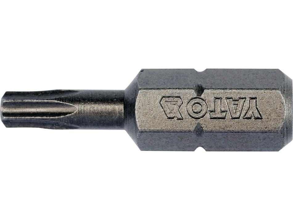 10-TEILIGER 1/4 ZOLL TORX T15 ANTI-RUTSCH SCHRAUBENDREHER-BIT-SATZ 25MM