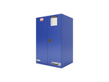 FLAMMABLE LIQUID & CHEMICAL SAFETY STORAGE CABINET 90GAL/340L - RED/YELLOW/BLUE