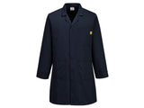 Portwest Anti-Static ESD Coat, EN 1149-5 / EN 61340-5-1 – AS10