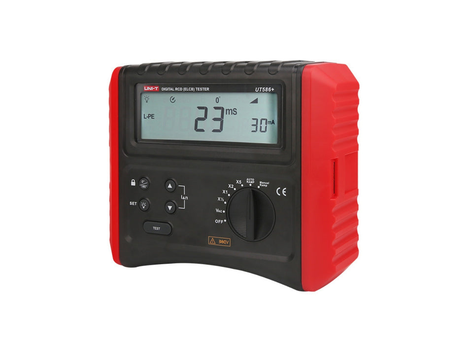 UNI-T Digital RCD Tester, 10–1000 mA, 100–440 V – UT586+