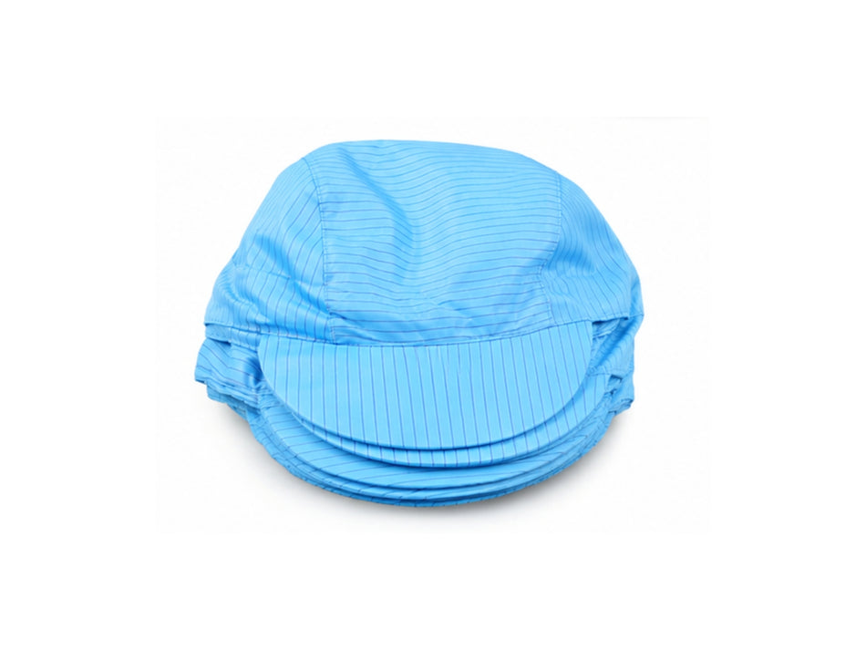 ANTISTATIC CAP - WHITE/BLUE/PINK