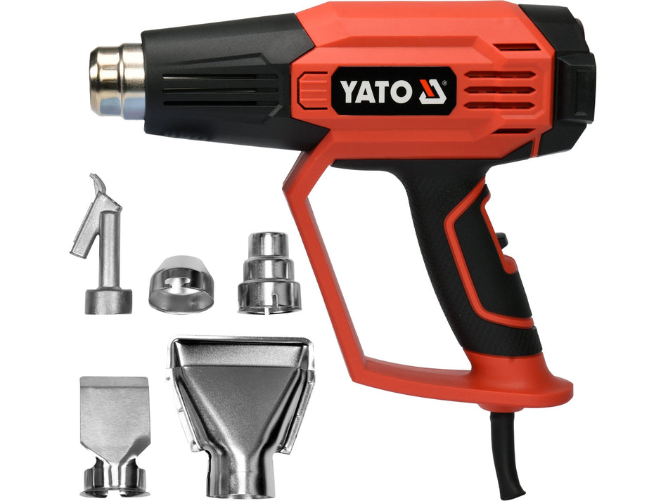 HEAT GUN 1600W 50-650C 2SPEED LCD+MEMORY CORDED
