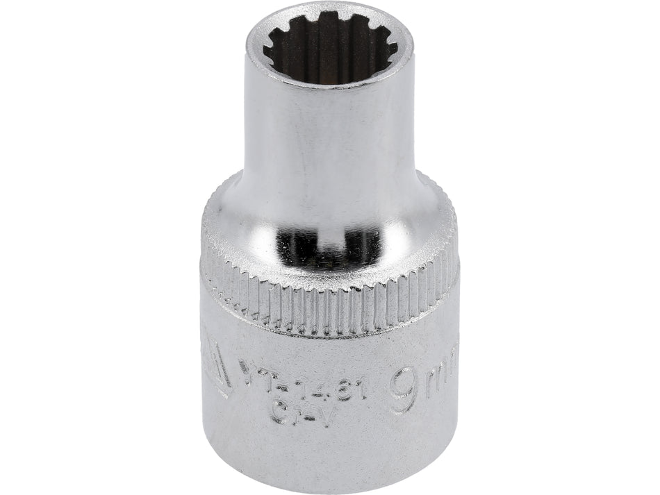 SOCKET SPLINE 1/2" x 8-24MM x 38MM