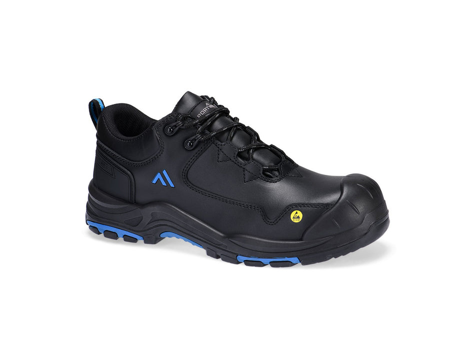 Portwest Safety Low Shoes Composite Leather S3S ESD HRO SR SC FO – FC19