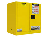 FLAMMABLE LIQUID & CHEMICAL SAFETY STORAGE CABINET 23GAL/87L - YELLOW/RED/BLUE