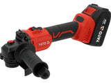 ANGLE GRINDER 18V 125MM BRUSHLESS - BODY/1x4AH/2x4AH