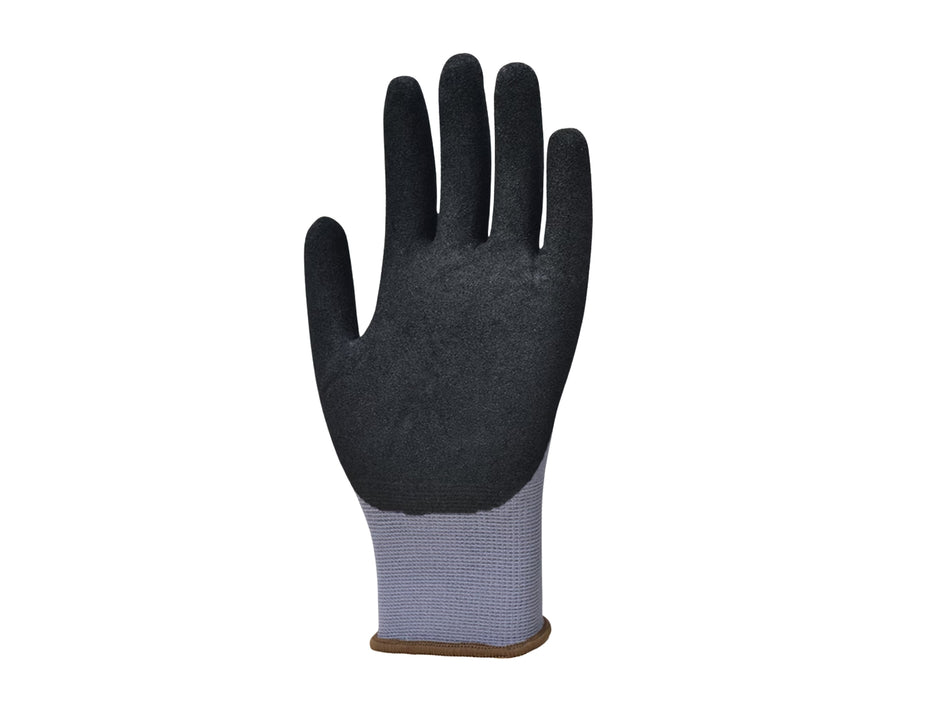 HONERRSAFE Sandy Nitrilbeschichtete Arbeitshandschuhe, 1 Paar, 15 Gauge Nylon – N304