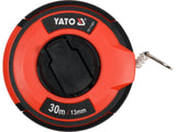 YATO Steel Measuring Tape, 20/30/50 m x 13 mm, Class II Accuracy, ABS Case