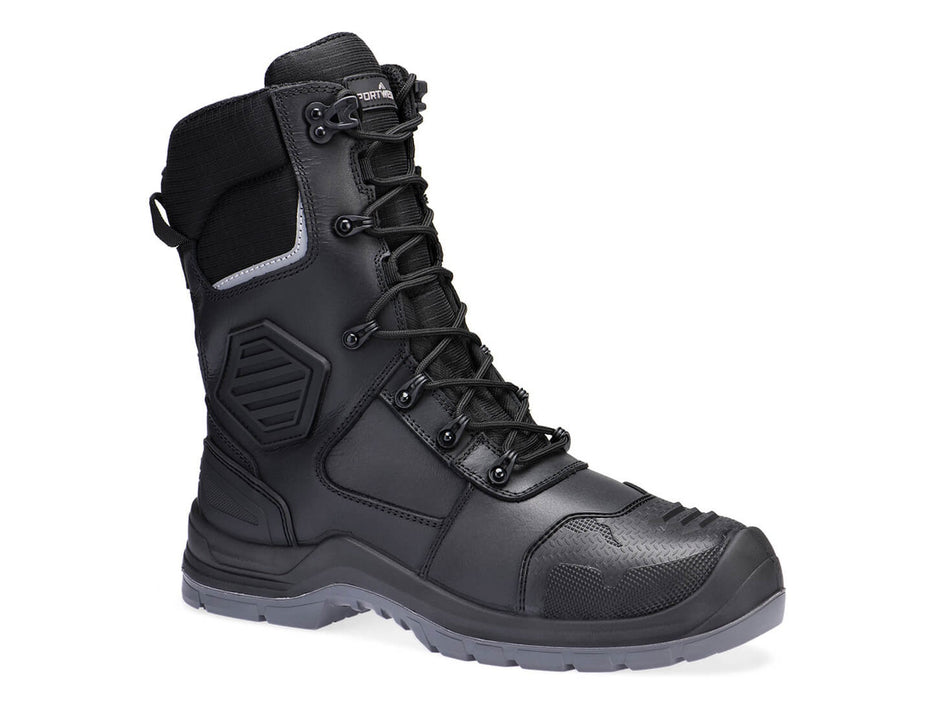 Portwest High Leg Safety Boots, Composite S7L HRO CI LG SC AN SR FO, Water Resistant Leather & Waterproof Membrane – FD26