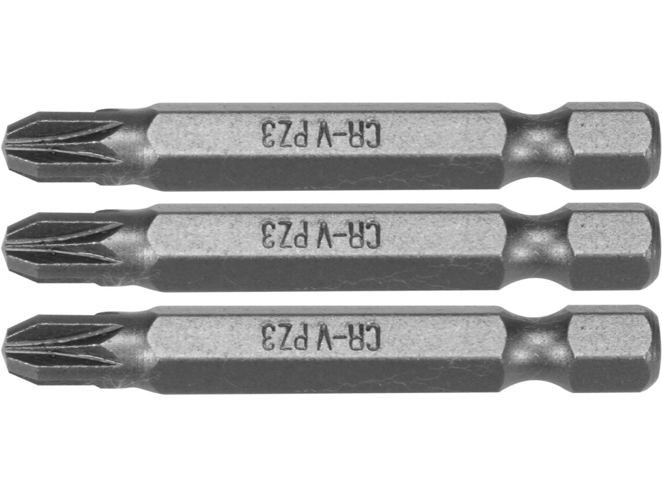 1/4 ZOLL POZIDRIV SCHRAUBENDREHERBITS PZ3 3 STK