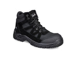 Portwest Sicherheitsstiefelette S1PL SR FO, Textil & Wildleder, Verbundkappe & Zwischensohle, Zehenschutz – FC20