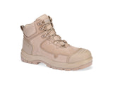 Portwest Safety Mid Boot, Composite Toe, Nubuck Leather, S3S HRO SR FO SC LG – FD04