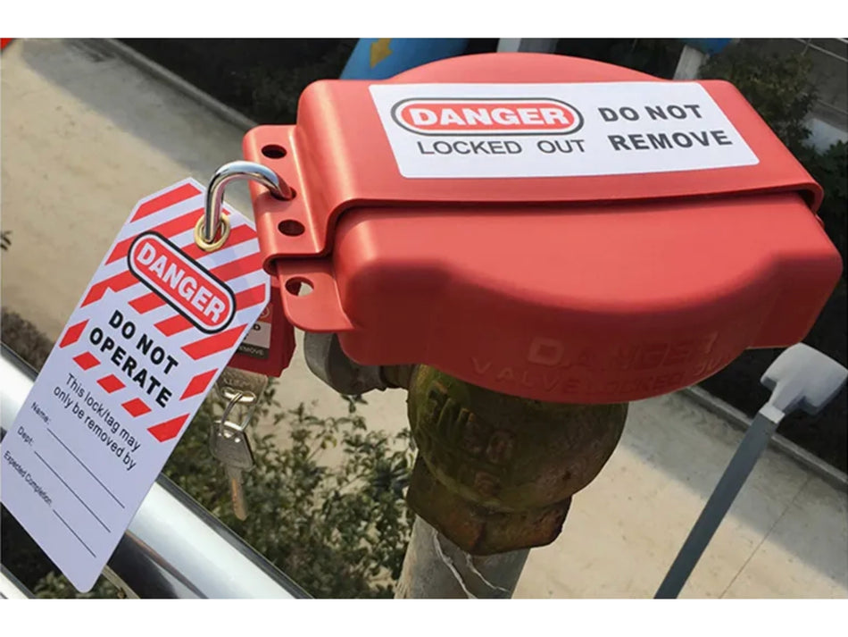 PROLOCKEY Reusable PVC Lockout Safety Tag, 75 × 146 mm – LT03-Z