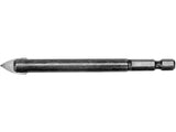 GLASS AND TILE DRILL WITH HEX SHANK 3-12MM