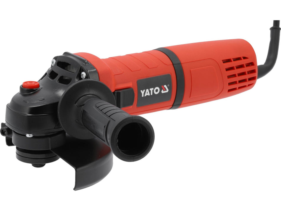YATO sarokcsiszoló, 125 mm, 720 W, változtatható fordulatszám és oldalsó kapcsoló – YT-82089