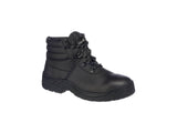 Portwest Sicherheitsstiefelette Leder Stahlkappe S3 HRO SRC 300°C Hitzebeständige Laufsohle – FD03