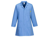 Portwest Anti-Static ESD Coat, EN 1149-5 / EN 61340-5-1 – AS10