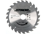 STHOR TCT Kreissägeblatt für Holz, 184x30 mm, 24Z / 40Z
