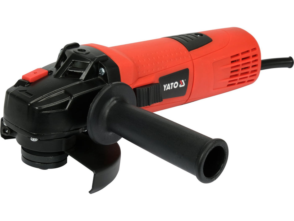 YATO sarokcsiszoló, 125 mm, 1700 W, 10 000 ford./perc, acélhoz, kőporcelánhoz és betonhoz – YT-821023
